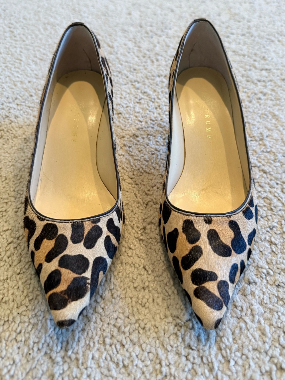 Ivanka Trump Leopard Print Pointed-Toe Pumps - Women